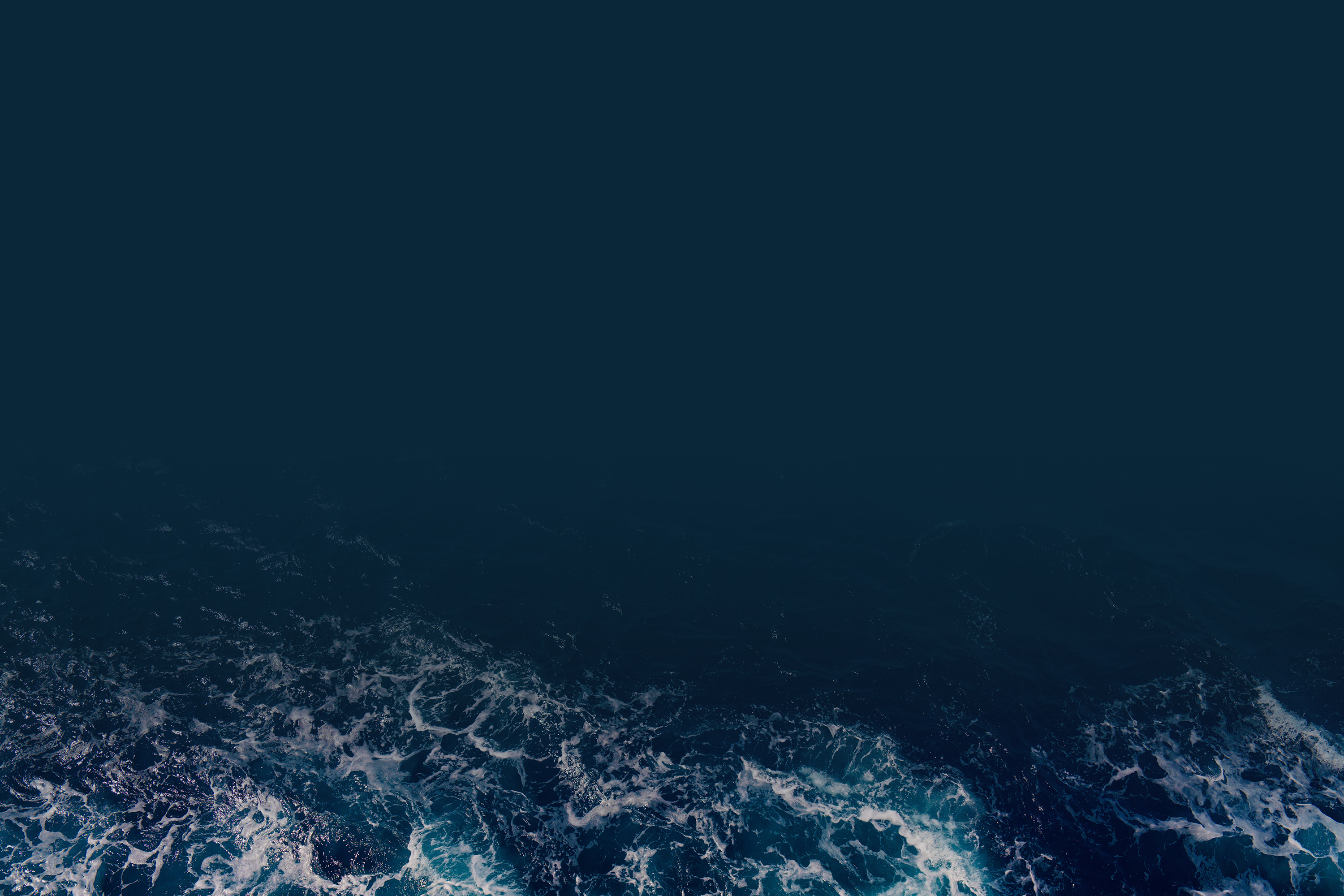 Ocean from above